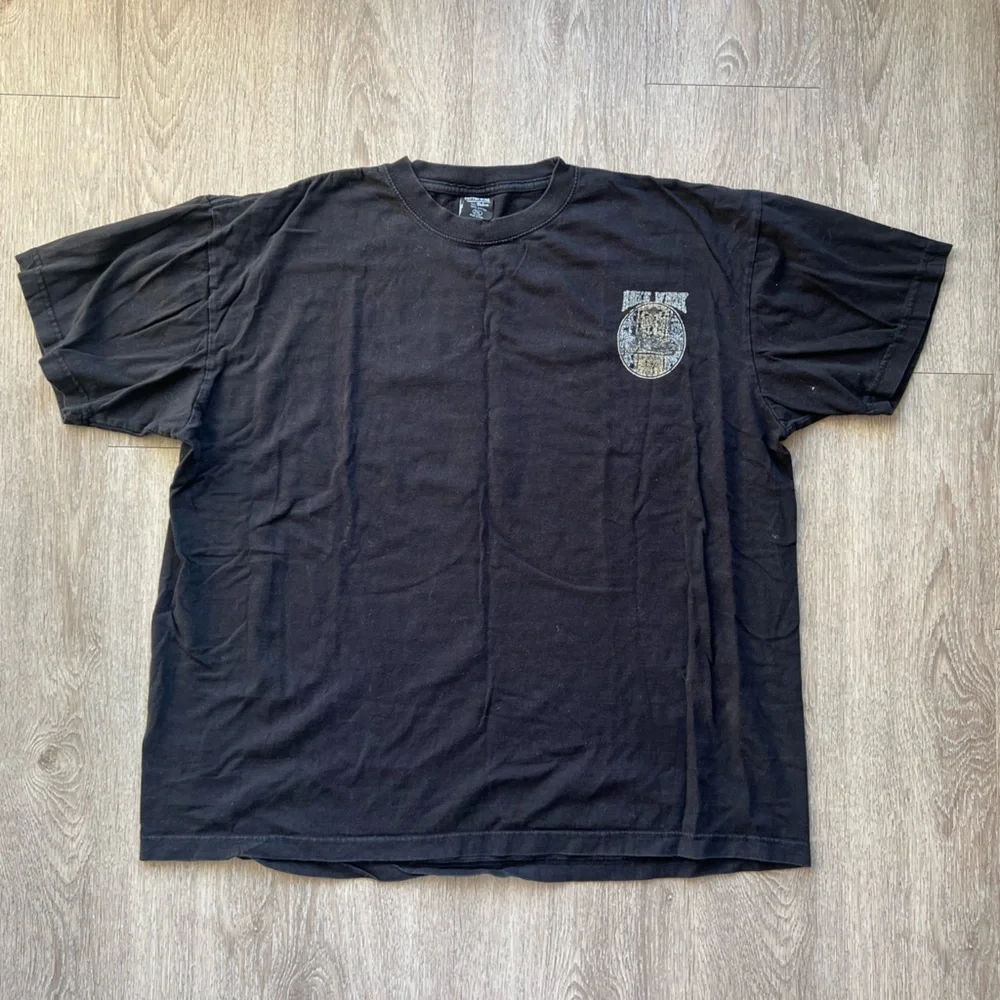 Daytona Beach Bike Week 2022 Vintage Motorcycle Graphic Tee Black XXL Cotton - Picture 2 of 10